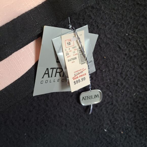 Vintage Atrium Collection 2pc Set Pink Size 10 Polyester Blend Blazer And Skirt - Picture 15 of 15